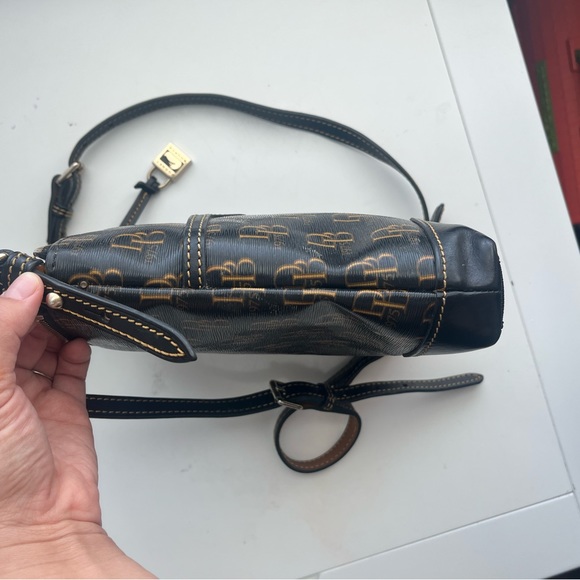 Dooney & Bourke Signature DB Logo Crossbody - Picture 12 of 12